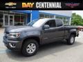 Cyber Gray Metallic 2017 Chevrolet Colorado WT Extended Cab 4x4