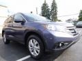 2014 Twilight Blue Metallic Honda CR-V EX-L AWD  photo #1