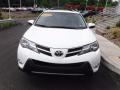 2015 Super White Toyota RAV4 XLE AWD  photo #5