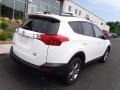 2015 Super White Toyota RAV4 XLE AWD  photo #10