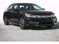 2017 Crystal Black Pearl Honda Accord EX Sedan  photo #1