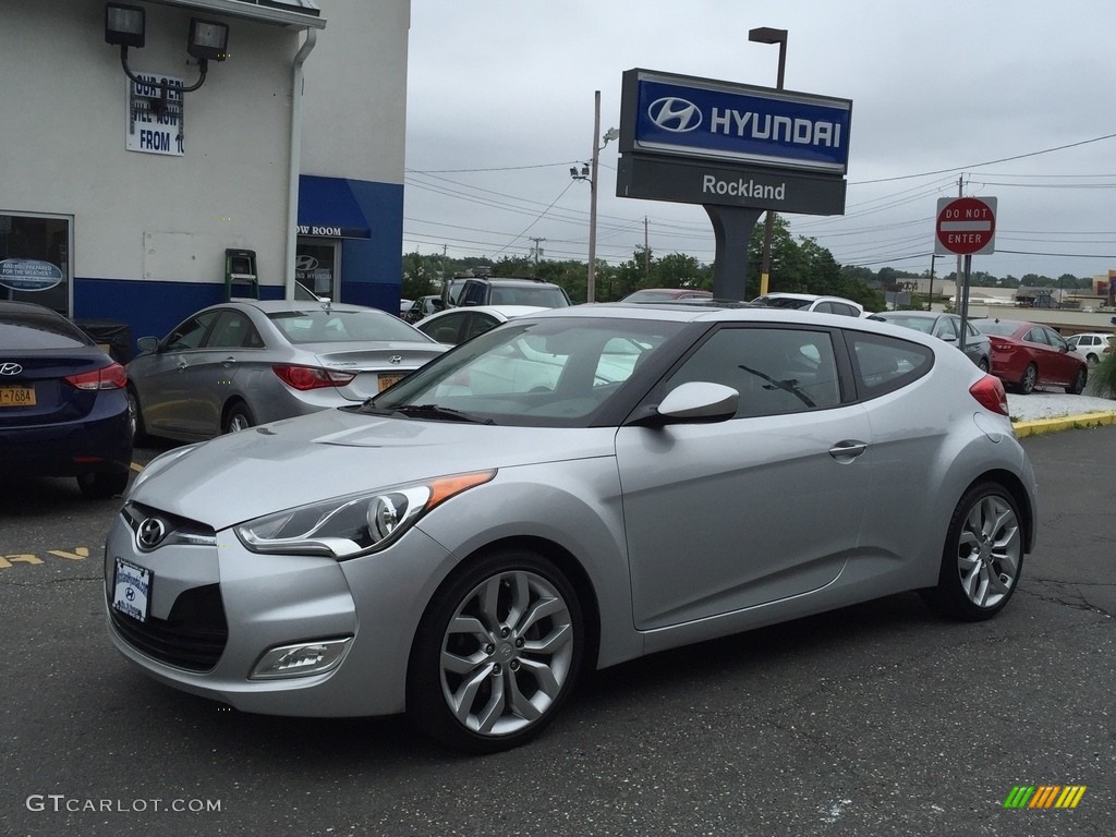 2012 Veloster  - Ironman Silver / Gray photo #1