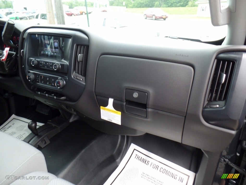 2017 Silverado 1500 WT Regular Cab 4x4 - Graphite Metallic / Dark Ash/Jet Black photo #40