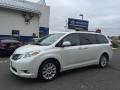 Blizzard White Pearl 2011 Toyota Sienna Limited AWD