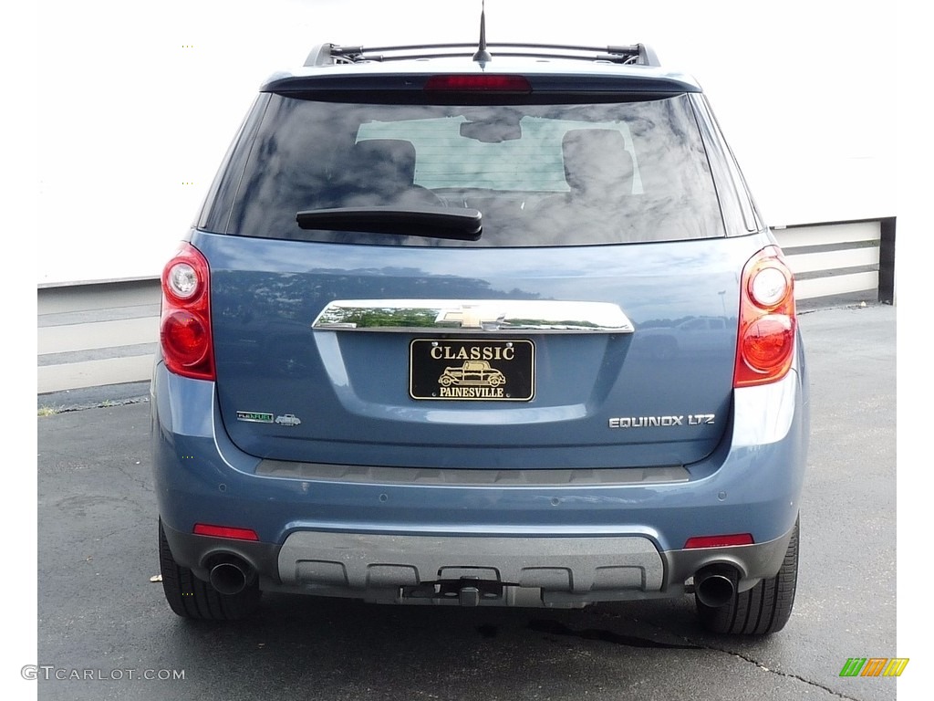 2012 Equinox LTZ - Twilight Blue Metallic / Light Titanium/Jet Black photo #3