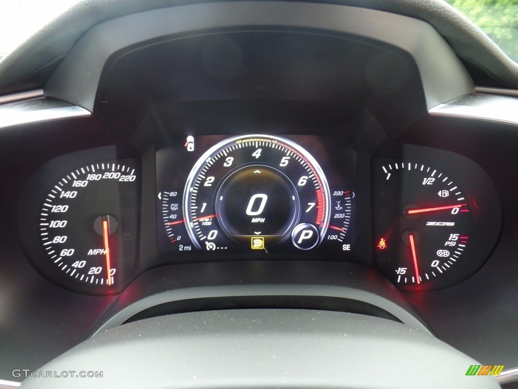 2017 Chevrolet Corvette Z06 Coupe Gauges Photo #121095413