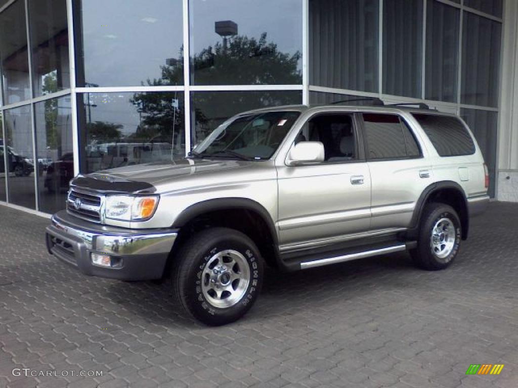 1999 4Runner SR5 - Millennium Silver Metallic / Gray photo #3