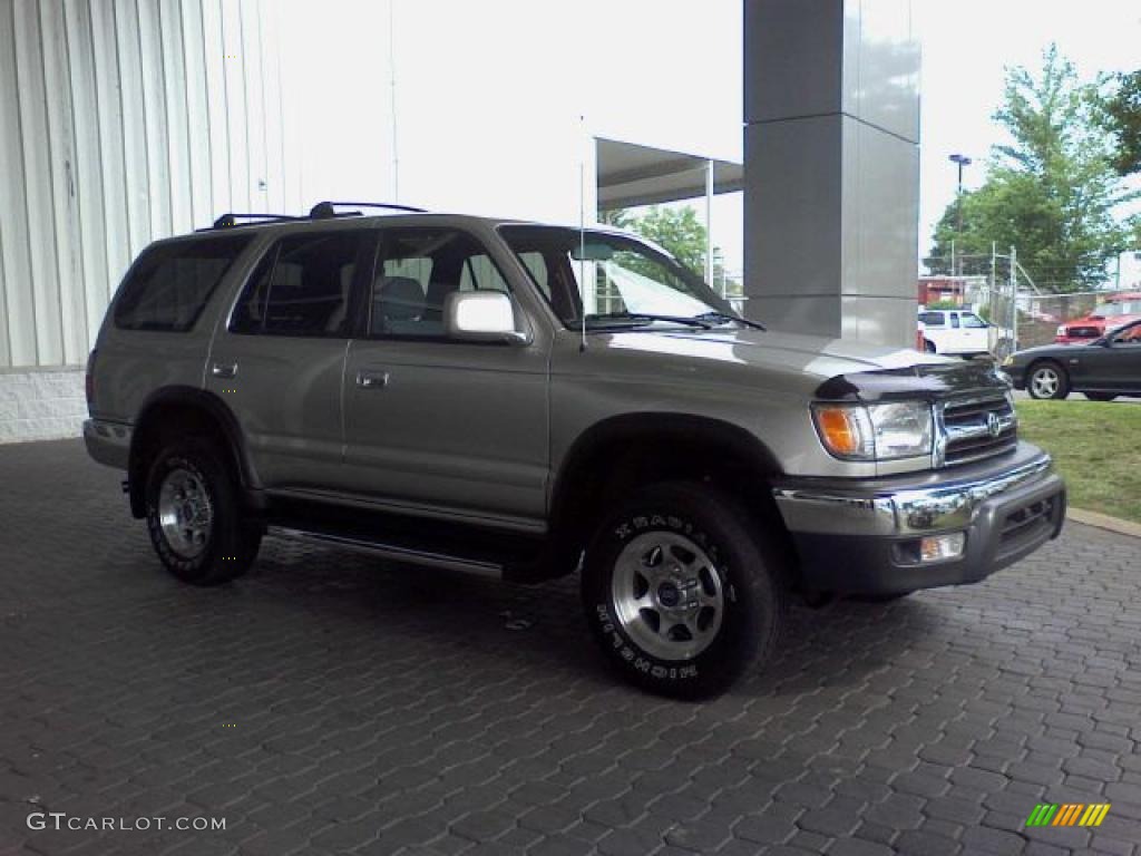 1999 4Runner SR5 - Millennium Silver Metallic / Gray photo #4