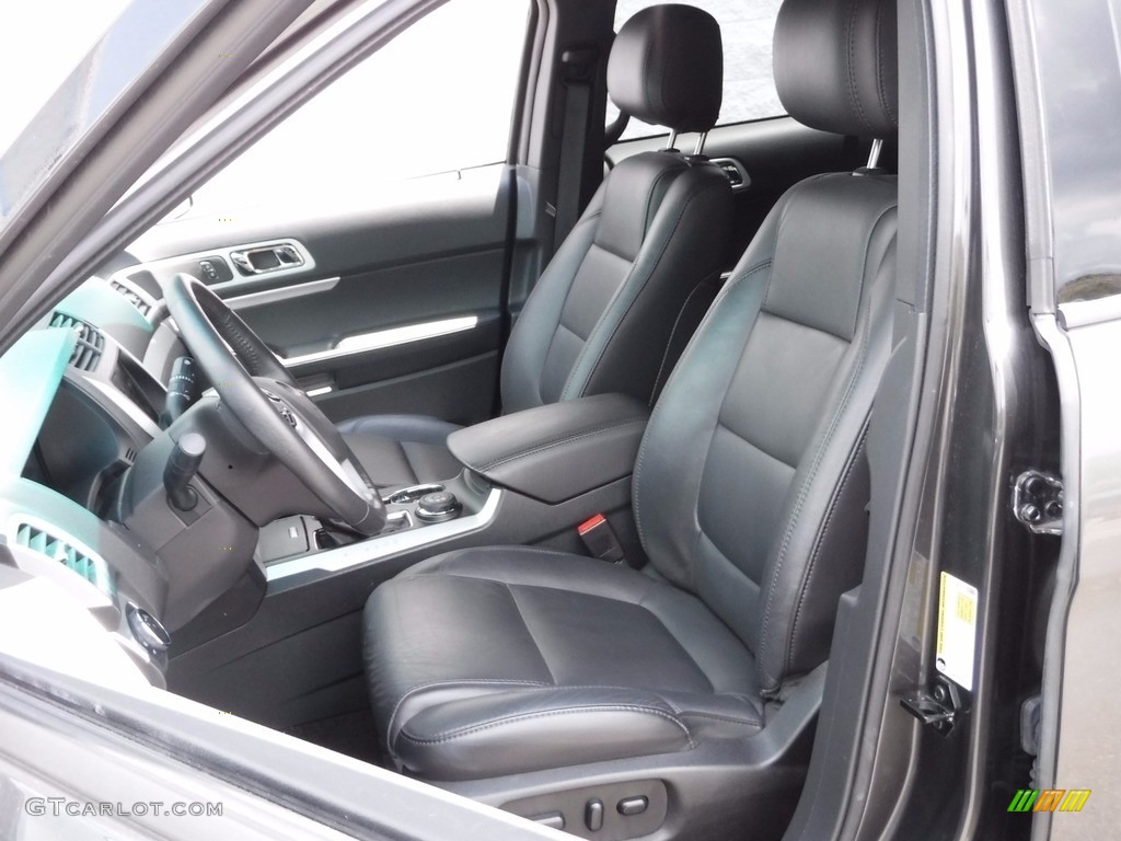 2015 Explorer XLT 4WD - Magnetic / Charcoal Black photo #15
