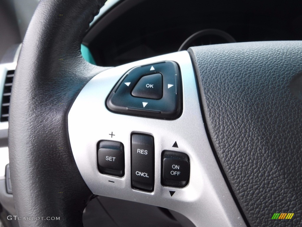 2015 Explorer XLT 4WD - Magnetic / Charcoal Black photo #23