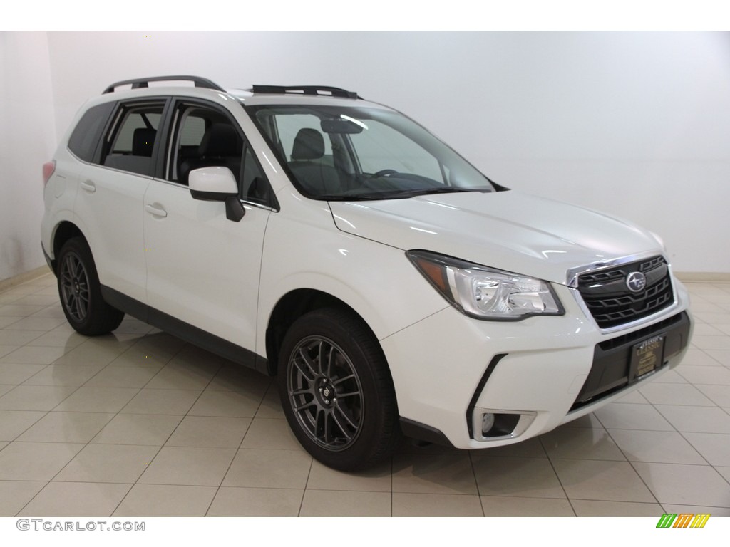 2017 Forester 2.0XT Premium - Crystal White Pearl / Black photo #1