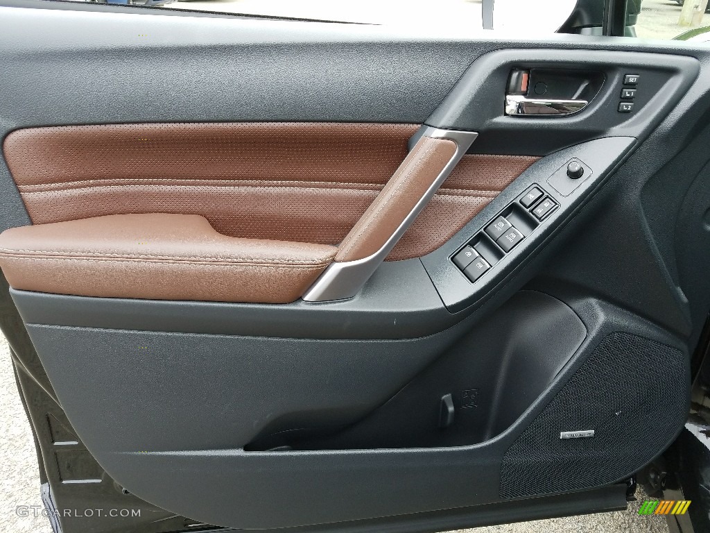 2017 Subaru Forester 2.0XT Touring Saddle Brown Door Panel Photo #121099490