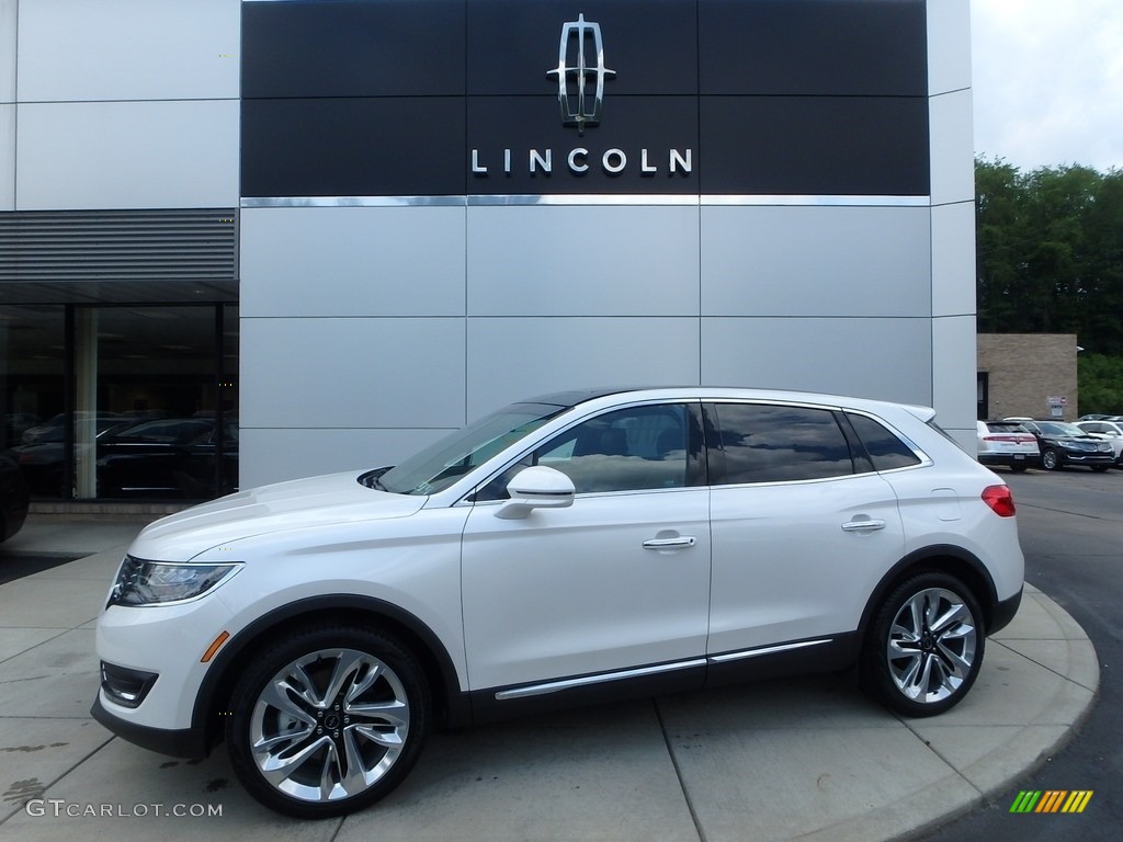 White Platinum Lincoln MKX