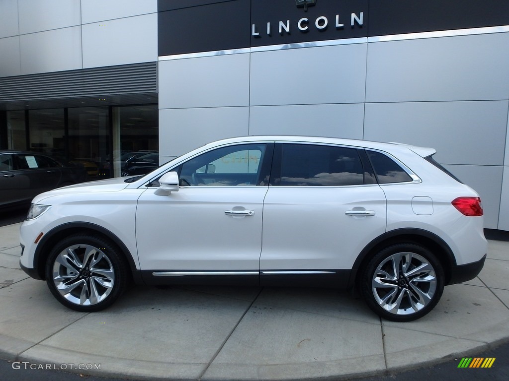 White Platinum 2017 Lincoln MKX Black Label AWD Exterior Photo #121102634