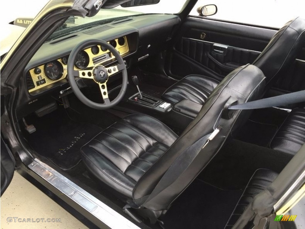 Black Interior 1979 Pontiac Firebird Trans Am Photo #121102652