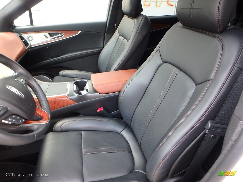 2017 Lincoln MKX Black Label AWD Front Seat Photo #121102967