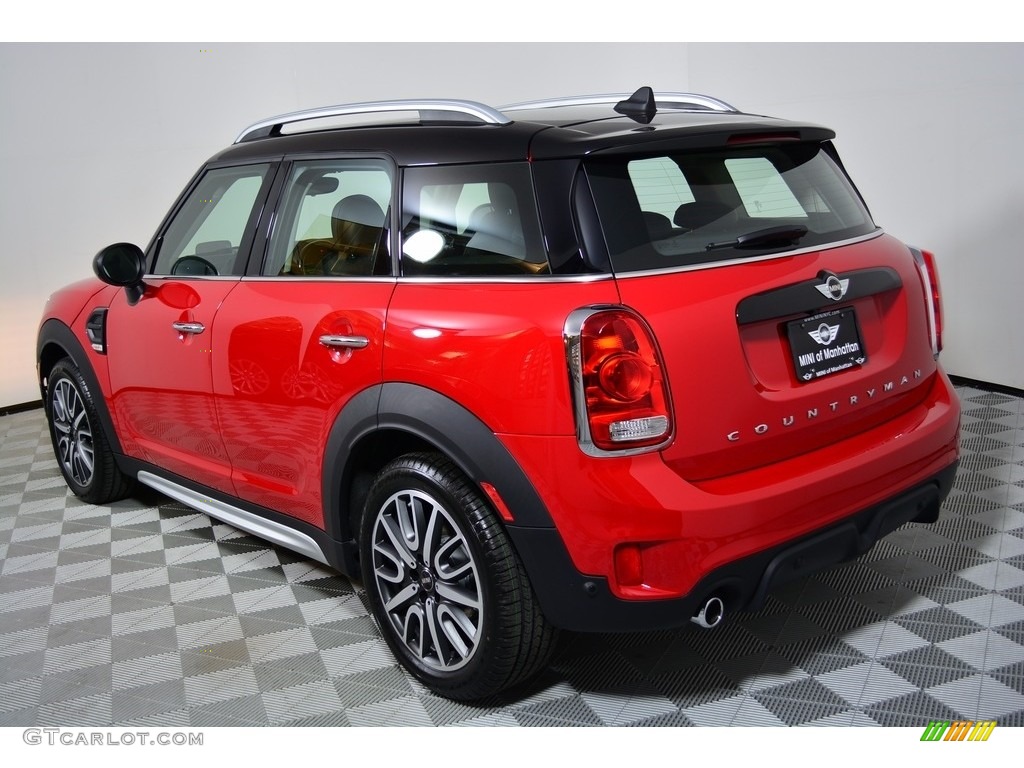 2017 Countryman Cooper ALL4 - Chili Red / Carbon Black photo #4