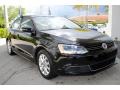 Black - Jetta SE Sedan Photo No. 2