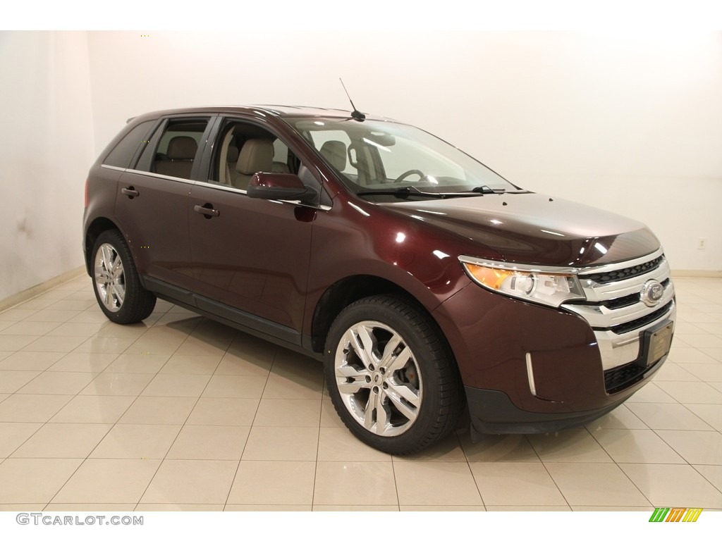 2011 Edge Limited - Bordeaux Reserve Red Metallic / Medium Light Stone photo #1
