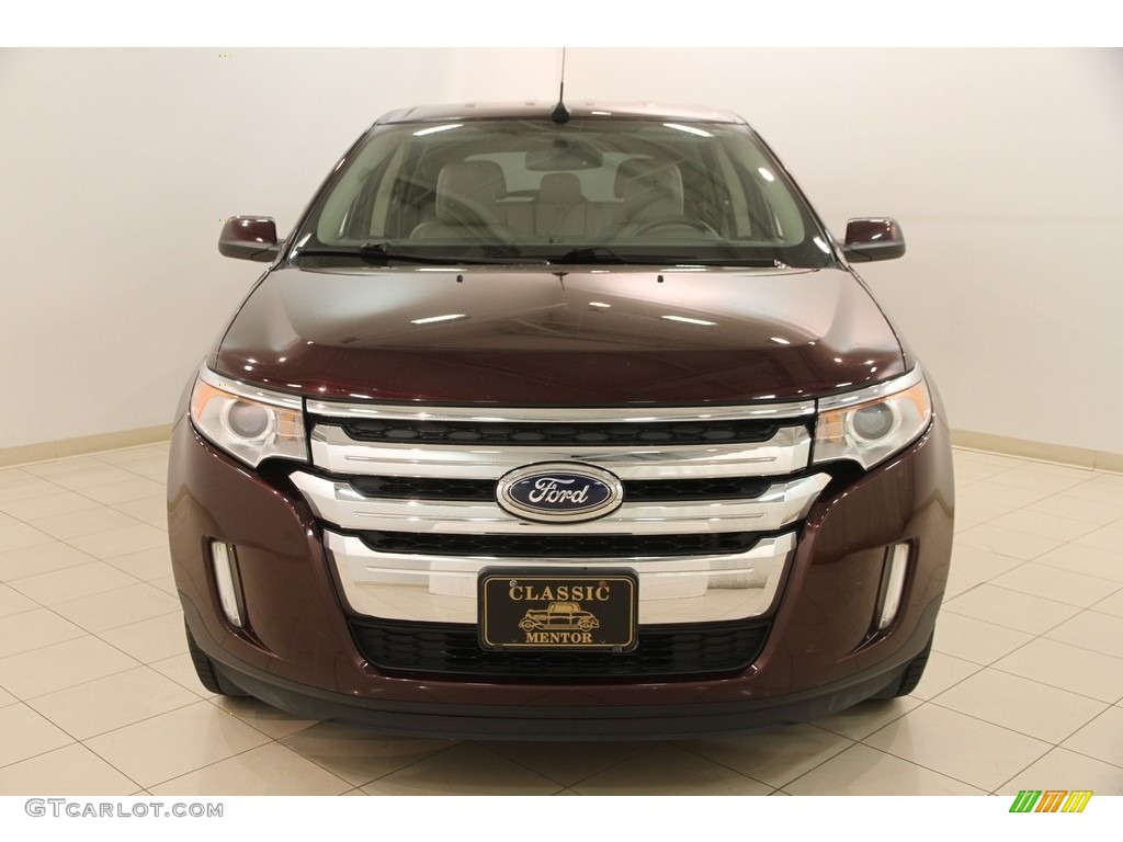 2011 Edge Limited - Bordeaux Reserve Red Metallic / Medium Light Stone photo #2