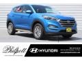 2017 Caribbean Blue Hyundai Tucson SE  photo #1