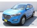 2017 Caribbean Blue Hyundai Tucson SE  photo #3