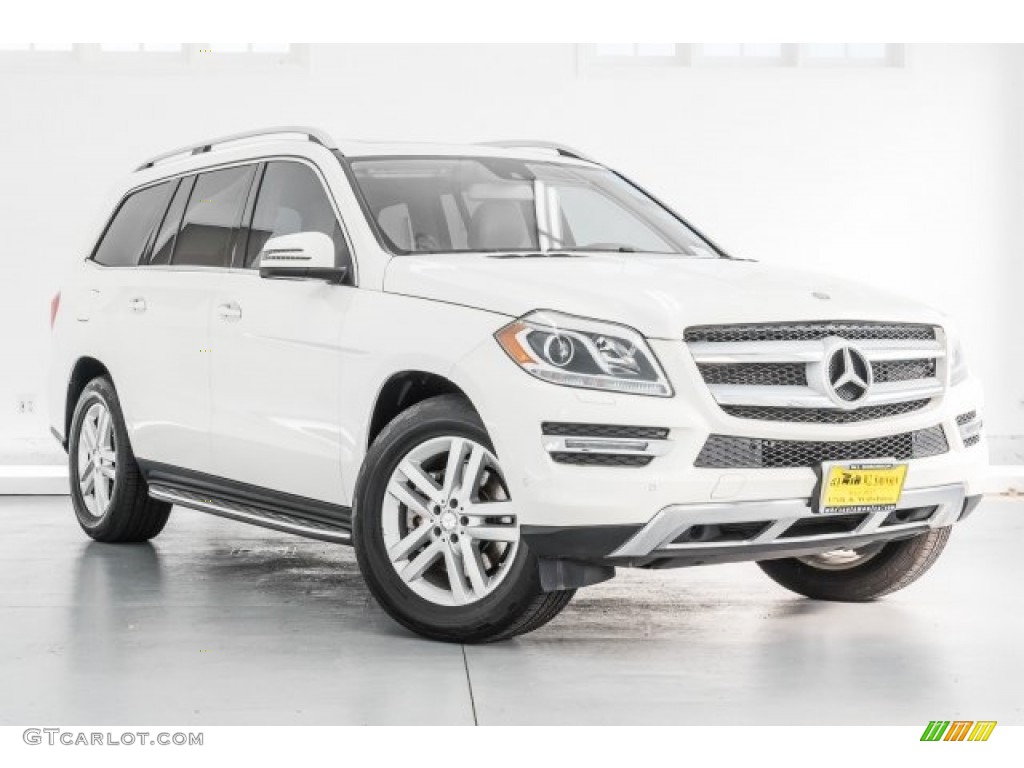 2014 GL 450 4Matic - Diamond White Metallic / Almond Beige photo #12