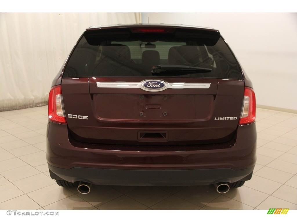 2011 Edge Limited - Bordeaux Reserve Red Metallic / Medium Light Stone photo #17