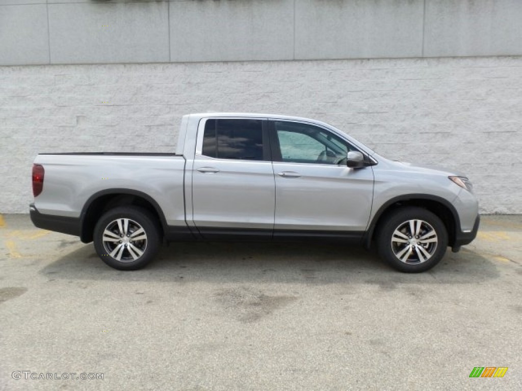 Lunar Silver Metallic 2017 Honda Ridgeline RTS AWD Exterior Photo #121105220