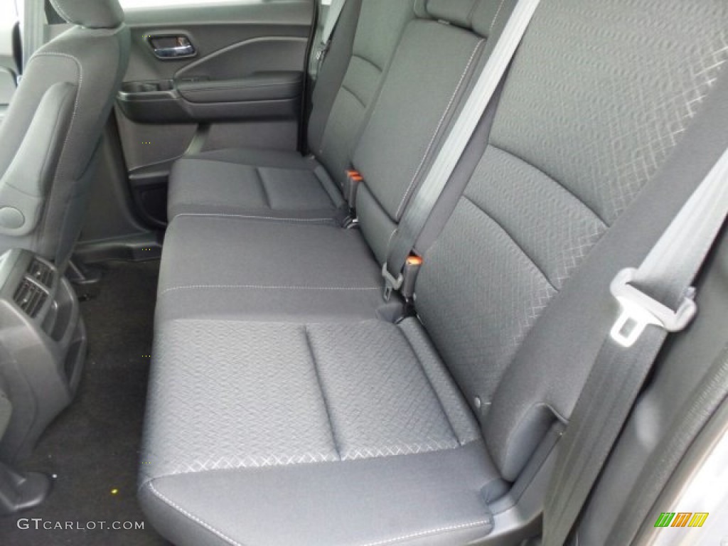 Black Interior 2017 Honda Ridgeline RTS AWD Photo #121105479