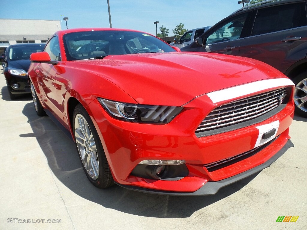 2017 Mustang EcoBoost Premium Coupe - Race Red / Ebony photo #1