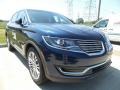 2017 Midnight Sapphire Blue Lincoln MKX Reserve AWD  photo #1