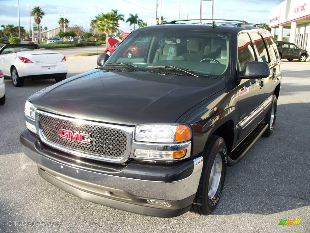 2006 Yukon SL - Carbon Metallic / Pewter/Dark Pewter photo #1