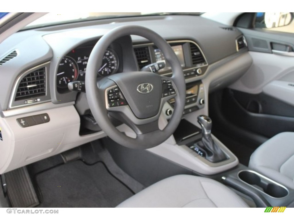 2017 Elantra SE - Electric Blue / Gray photo #10