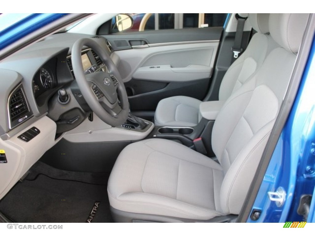 2017 Elantra SE - Electric Blue / Gray photo #11