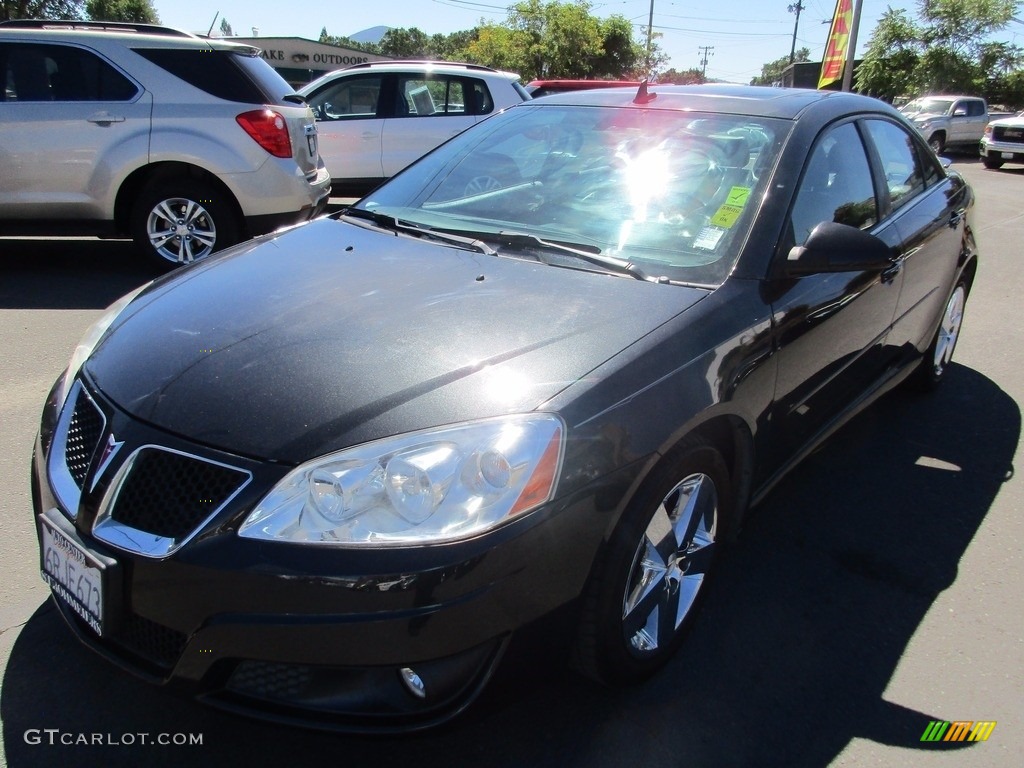 2010 G6 GT Sedan - Carbon Black Metallic / Ebony photo #3