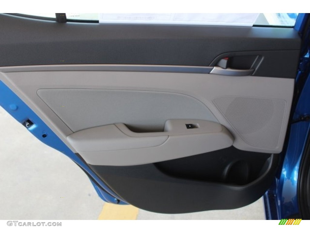 2017 Elantra SE - Electric Blue / Gray photo #17
