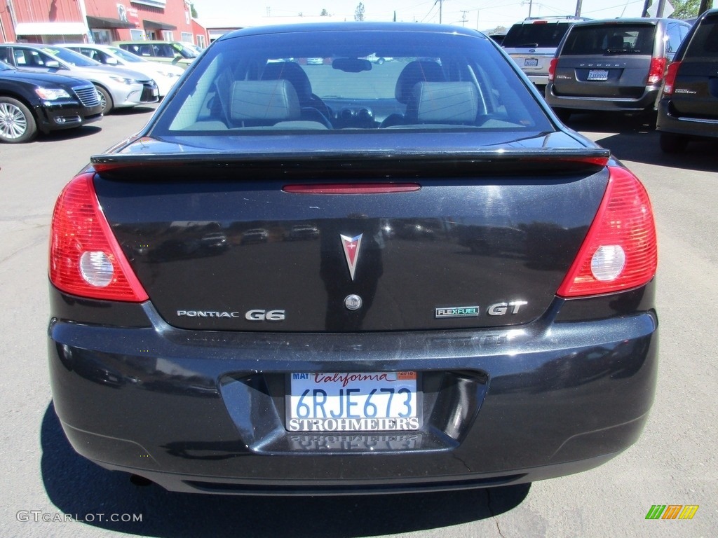 2010 G6 GT Sedan - Carbon Black Metallic / Ebony photo #6