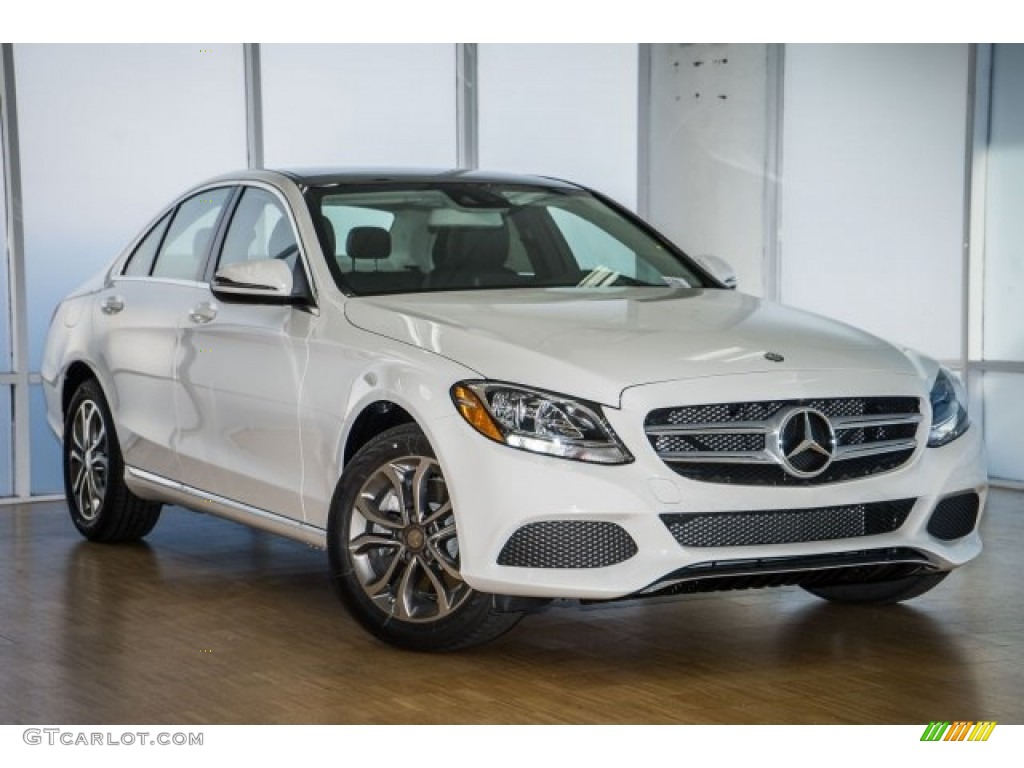 Polar White 2017 Mercedes-Benz C 300 4Matic Sedan Exterior Photo #121107919