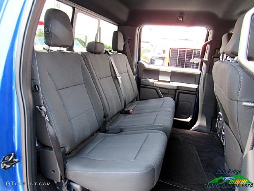 2015 F150 XLT SuperCrew 4x4 - Blue Flame Metallic / Black photo #14