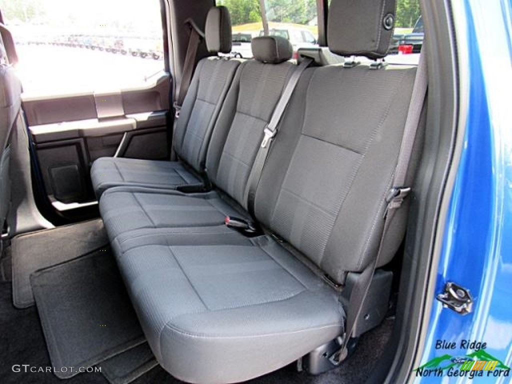 2015 F150 XLT SuperCrew 4x4 - Blue Flame Metallic / Black photo #34