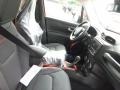 2017 Jeep Renegade Black Interior Front Seat Photo
