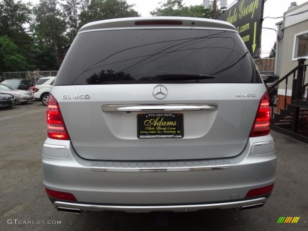 2010 GL 450 4Matic - Iridium Silver Metallic / Black photo #5