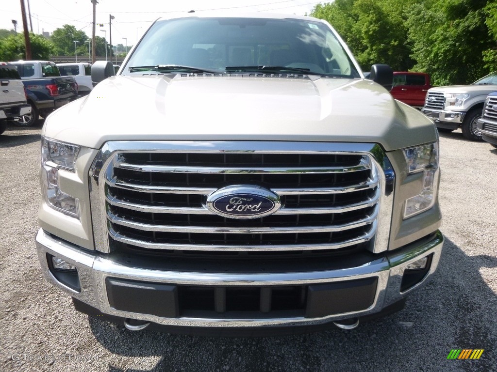 2017 F150 XLT SuperCrew 4x4 - White Gold / Light Camel photo #7