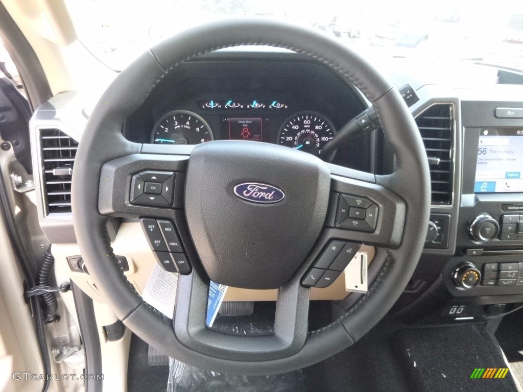 2017 F150 XLT SuperCrew 4x4 - White Gold / Light Camel photo #15