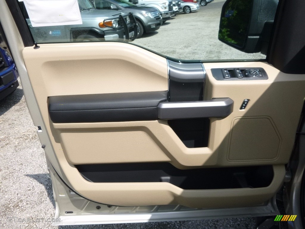 2017 F150 XLT SuperCrew 4x4 - White Gold / Light Camel photo #13