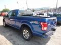 2017 Lightning Blue Ford F150 XL SuperCab 4x4  photo #4