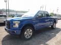 Lightning Blue - F150 XL SuperCab 4x4 Photo No. 6