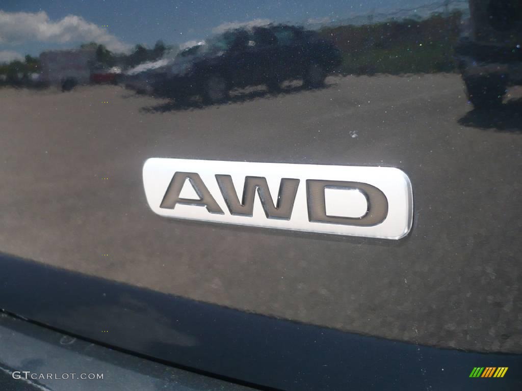 2008 SX4 Crossover Touring AWD - Black Pearl Metallic / Black photo #13