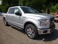 2017 Ingot Silver Ford F150 XLT SuperCrew 4x4  photo #8